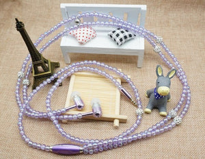 Necklace Earphone In-Ear Pink