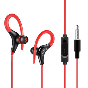 Fashion Wired Sport Headphone Stereo Bass Earphone