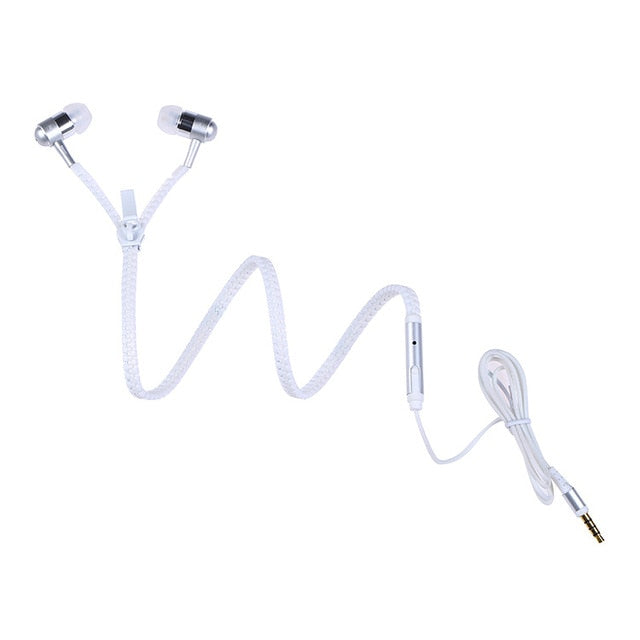 1pcs Fashion Glow In The Dark Metal Earphones