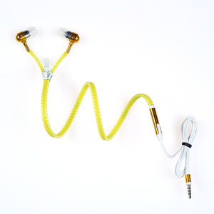 1pcs Fashion Glow In The Dark Metal Earphones